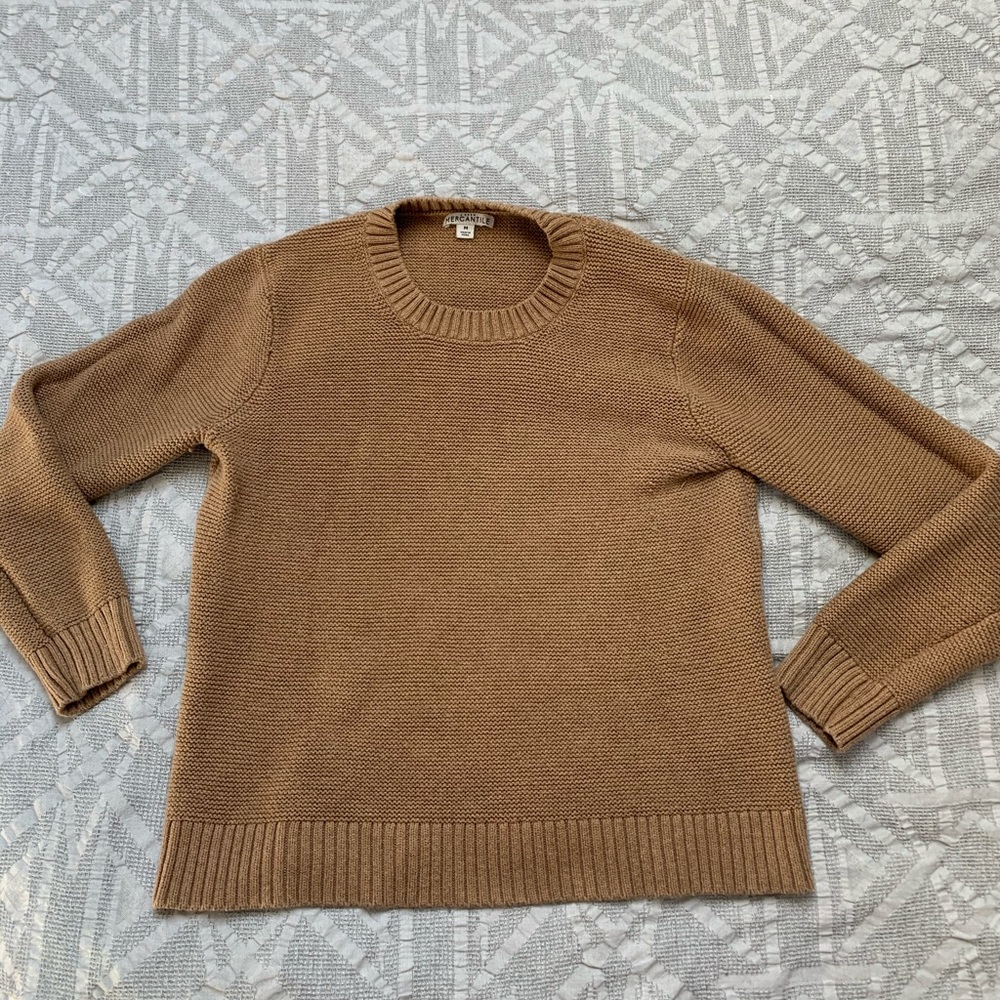 J.Crew Mercantile Camel Sweater